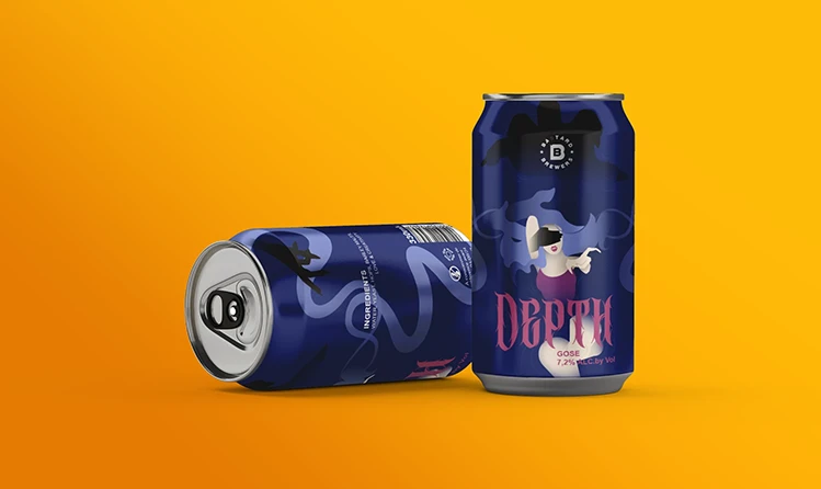 Packaging créé pour Bastard Brewers