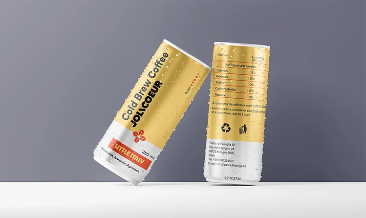 Création de canette pour Jolicoeur